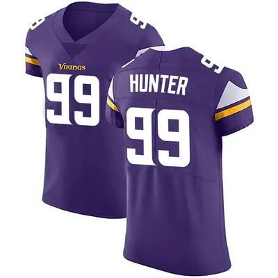 Men's Elite Danielle Hunter Minnesota Vikings Purple Team Color Vapor Untouchable Jersey