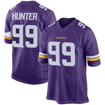 Men's Game Danielle Hunter Minnesota Vikings Purple Team Color Jersey