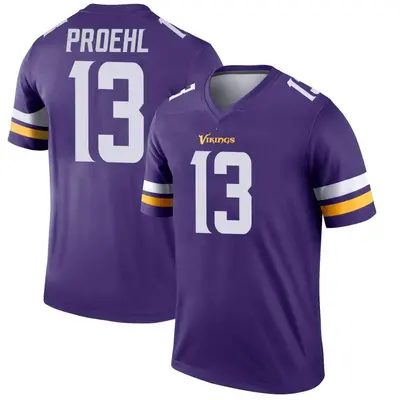 Men's Legend Blake Proehl Minnesota Vikings Purple Jersey