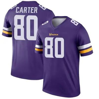 Men's Legend Cris Carter Minnesota Vikings Purple Jersey