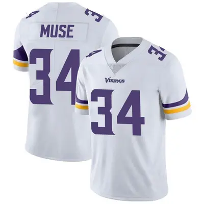 Men's Limited Nick Muse Minnesota Vikings White Vapor Untouchable Jersey