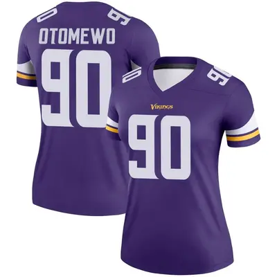 Women's Legend Esezi Otomewo Minnesota Vikings Purple Jersey