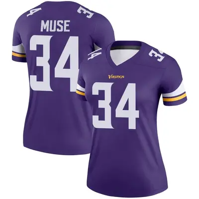 Women's Legend Nick Muse Minnesota Vikings Purple Jersey