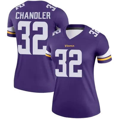 Women's Legend Ty Chandler Minnesota Vikings Purple Jersey