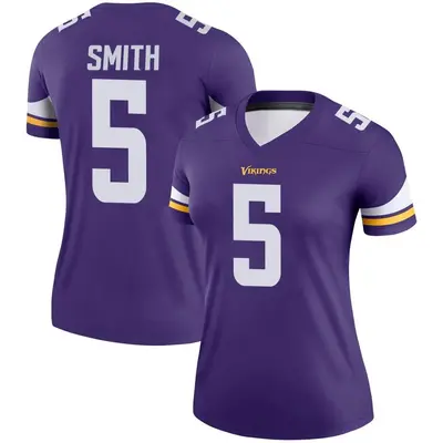 Women's Legend Tye Smith Minnesota Vikings Purple Jersey
