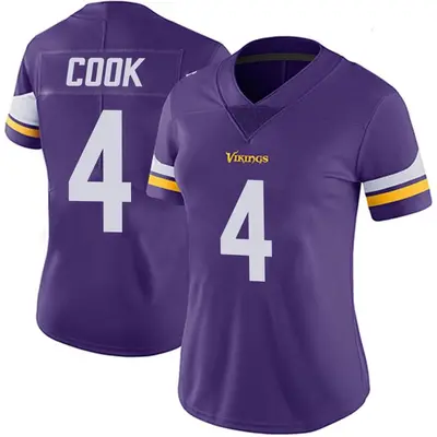 Women's Limited Dalvin Cook Minnesota Vikings Purple Team Color Vapor Untouchable Jersey