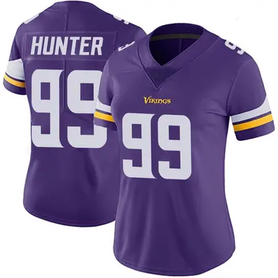 Women's Limited Danielle Hunter Minnesota Vikings Purple Team Color Vapor Untouchable Jersey