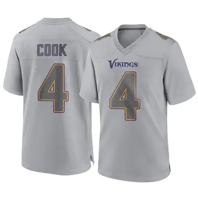 Youth Game Dalvin Cook Minnesota Vikings Gray Atmosphere Fashion Jersey