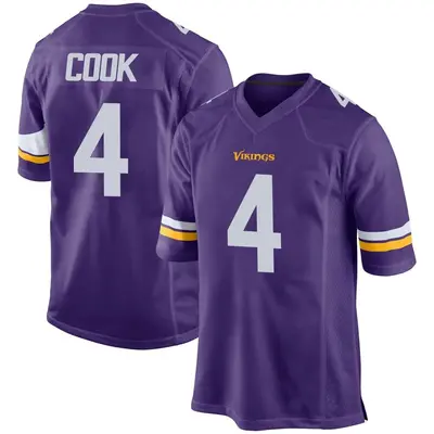 Youth Game Dalvin Cook Minnesota Vikings Purple Team Color Jersey