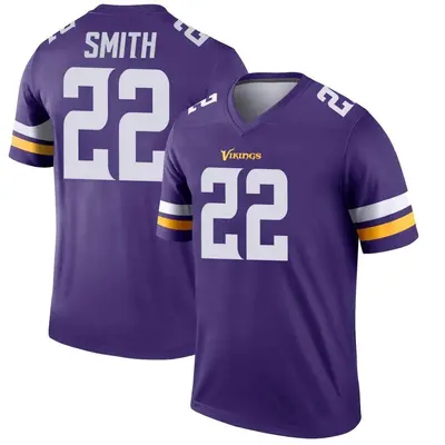 Youth Legend Harrison Smith Minnesota Vikings Purple Jersey