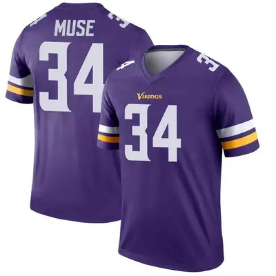 Youth Legend Nick Muse Minnesota Vikings Purple Jersey